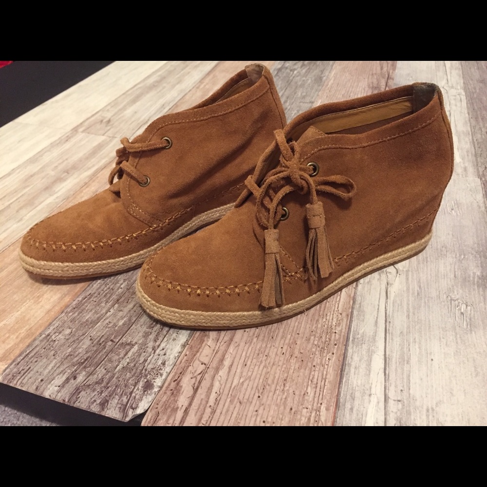 Tan Leather Booties - Picture 3 of 3